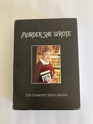 Murder She Wrote Complete Season Six DVD - 5 Discs • $6.99