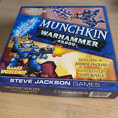 Munchkin Warhammer 40k 40000 - Steve Jackson Games • £7.56