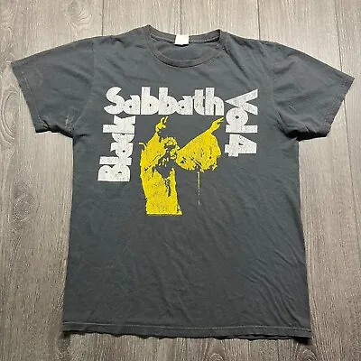 Vintage Black Sabbath Vol.4 Bay Island T-Shirt Men’s Size Large L 100% Cotton • $36.54