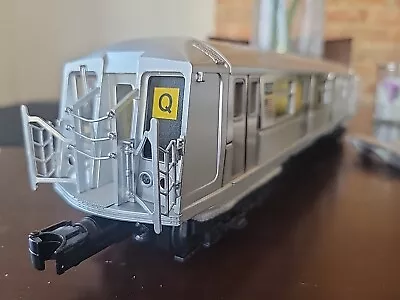 Mth R40 Slant Mta Nyc Subway Q Train Proto PS3 One MOTOR CAR Only O Scale/Gauge • $559.99
