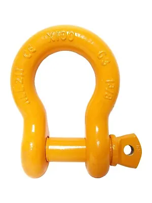 1-3/8  Clevis Screw Pin Anchor Shackle 21 Ton D Ring Lifting Rigging Alloy Crane • $79.99