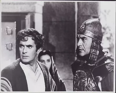 8 X 10  Original Photo Tyrone Power In Solomon And Sheba Unfinished Last Film 59 • $17.99