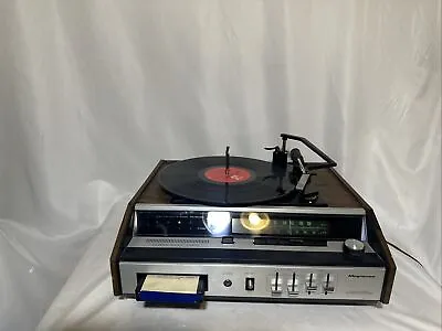 VTG AS/IS Magnavox IV9074 AM/FM Phonograph 8 Track Solid State Stereo Multiplex • $95