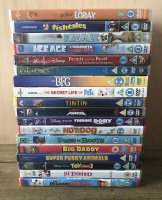 £0.99 • Buy 18 X DVD’S BUNDLE JOB LOT ALL NEW - Children’s, Kids, Disney: Dreamworks:  #2