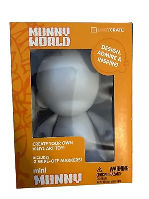 Munny World Customizable Create Your Own Vinyl Art Mini Toy Loot Crate Exclusive • $12.99