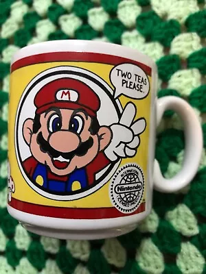 Vintage 1992 Super Mario Bros Nintendo Mug • £6