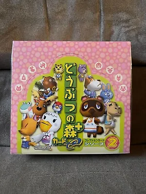 Nintendo GameCube Animal Crossing Series 2 E-Reader Cards NEW Sealed Booster Box • $150