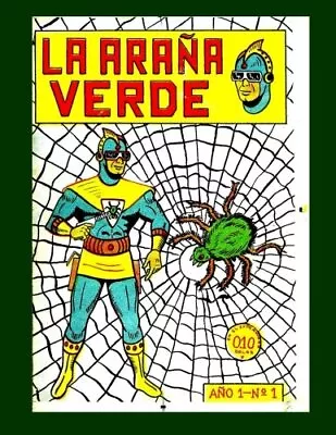 LA ARANA VERDE #1: GREAT SPANISH LANGUAGE COMICS - ALL By Spanish Language Books • $22.95