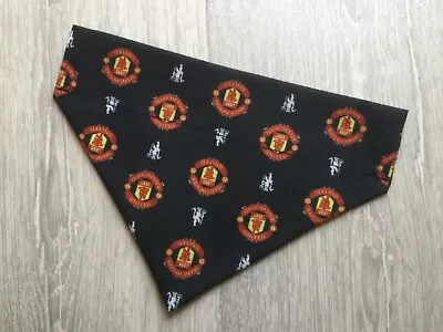 Manchester United Football Themed Handmade Dog Bandana/Scarf : SmallMedLarge • £4.99