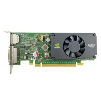 HP NVIDIA Quadro FX 380 256 MB GDDR3  DVI Display Port Video Card Quadro FX380LP • $9.99