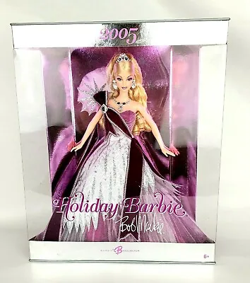 $29.91 • Buy Holiday Barbie 2005 Designer Gown Bob Mackie