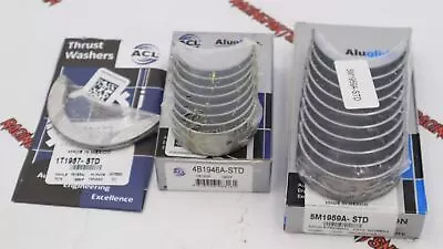 ACURA HONDA ACL BEARINGS Kit B16A B17A1 B18 B18B1 B20 B20Z2 STANDARD SIZE • $49.95