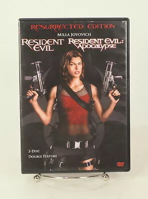 Resident Evil / Resident Evil Apocalypse  Used  DVD  MC5b • $5.50