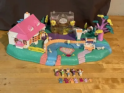 Polly Pocket Magical Movin' Pollyville (Incomplete/Flawed) Bluebird Vintage 1996 • $100