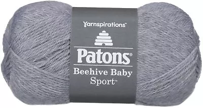 Patons Beehive Baby Sport Yarn - Solids-Baby Grey 246009-9045 • $7.99