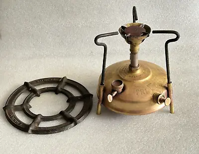 Old Vintage Primus No 100 Patent No 48624 Brass Kerosene Camp Stove Sweden • $751.29