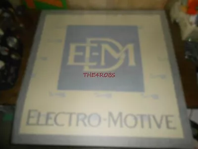 $119.99 • Buy Original 37 1/2  Full Size EMD Electro Motive Demonstrator Locomotive Decal 