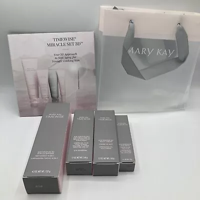 Mary Kay Timewise Miracle Set 3D Cleanser Lotion Eye Cream • $59.99