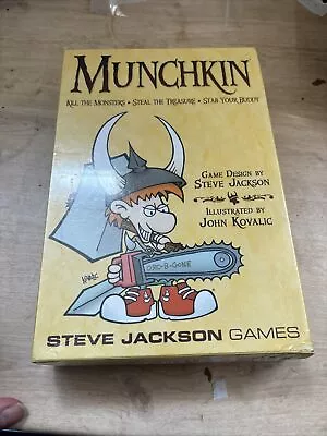 Munchkin Strategy Card Game (2010 Revised Edition). *Damaged Box* • £0.99