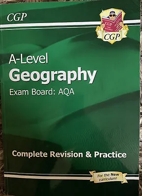 CGP A-Level Geography AQA • £13.99