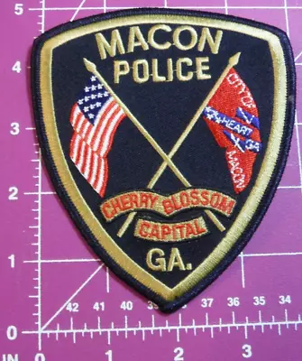 Macon (GA) Police Department Patch  ***NEW*** • $5.50