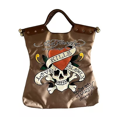 Ed Hardy Vintage Love Kills Slowly Y2K Purse • $39.99