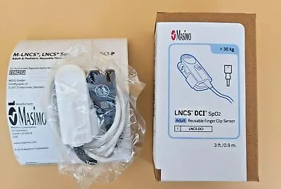 Masimo Set LNCS DCI SpO2 Adult Reusable Finger Clip Sensor 1863 • $81.26