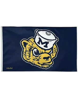 Michigan Wolverines Large Flag 3 X 5 Foot Double Sided • $10