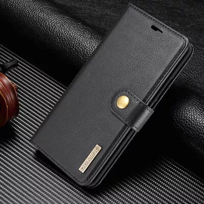 NEW Detachable Genuine Leather Wallet Case For Samsung Galaxy S20/S21Plus S7Edge • $29.99