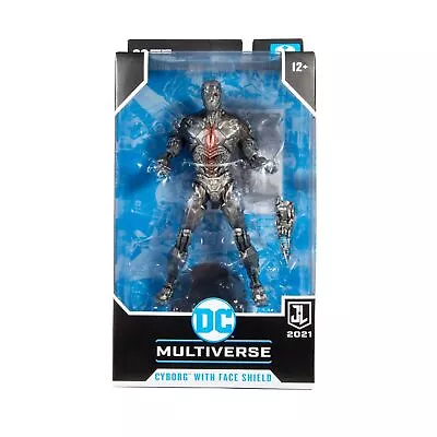 DC Multiverse Justice League Cyborg With Face Shield Helmet - McFarlane Toys • $34.95