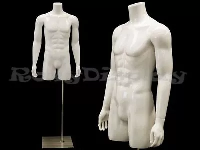 Male Mannequin Torso  With Nice Body Figure And Arms #MD-TMWS • $219
