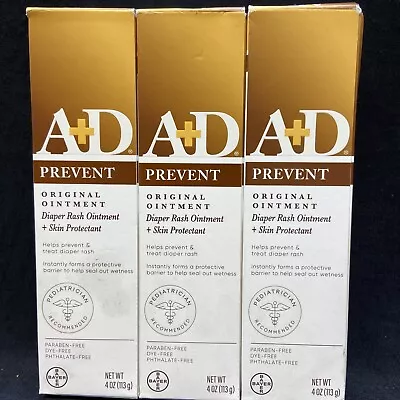 3 A+D ORIGINAL OINTMENT 4oz Exp 2025 DECEMBER • $19.99