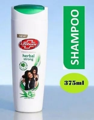 Lifebuoy 375ml Herbal Shampoo Lifeboy With Aloe Vera & Milk Protein • £20