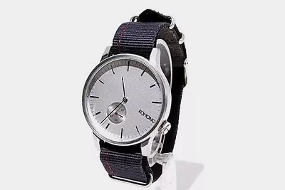Komono Winston Subs Nato Marine Watch Wristwatch Silver • $119.01