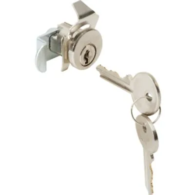 S4130 / 5-Pin Tumbler Diecast Nickel-Plated Mailbox Lock Florence - 1PK • $10.49