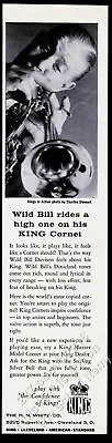 1958 Wild Bill Davison Photo King Trombone Vintage Print Ad • $29.97