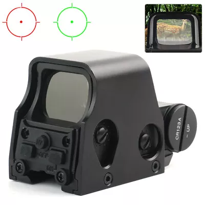 Red Green Dot Reflex Sight Scope Tactical Holographic Optic 20mm Rail 553 Series • $35.89