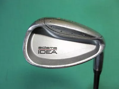 Adams Idea Sand Wedge - Aldila Super Shaft Graphite Stiff - New Grip - Excellent • $48