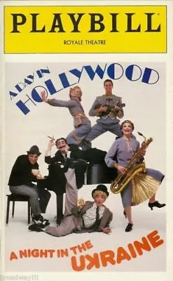 Priscilla Lopez  A DAY IN HOLLYWOOD  Marx Brothers / David Garrison '80 Playbill • $12.99