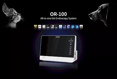 Aohua OR-100 Small Animal Veterinary 6mm X 100cm Video Endoscope Endoscopy • $13999