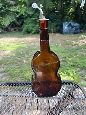 Glass Violin/guitar Bottle • $20