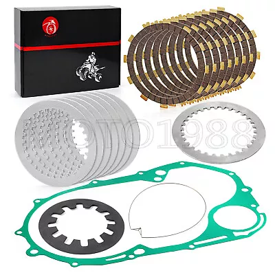 Clutch Friction Plates Kit Spring W/Gasket For YAMAHA XVS1100 V-star 1100 99-09 • $59.99