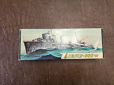 Airfix-600 HMS HOTSPUR 1:600 Scale Model Kit Vintage (TF) • $19.99