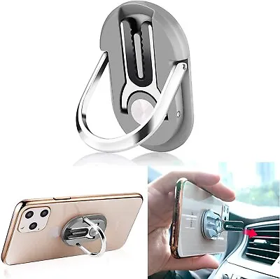 Finger Ring Holder Stand Grip 360° Rotating For Cell Phone Car Air Vent Mount • $4.99