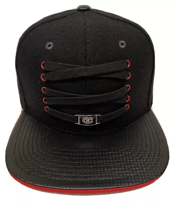 Zephyr NHL Montreal Canadiens Lacer  Melton  Flat Bill SnapBack Hat NWT • $75