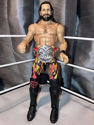 Seth Rollins - Elite 64 With Tag Team Championship (Damaged) WWE Mattel AEW E... • $12