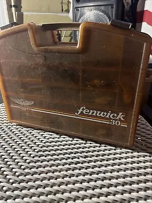 Vintage Tackle Box With Fishing Lures Lot Large • $70