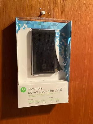 Motorola Power Pack Slim 2400 For Smartphones And Tablets *NEW* Bbb1 • $14.99