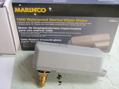 Windshield Wiper Motor Afi Marinco Waterproof 36180 80 Degree 12v Boat Marine • $246.95