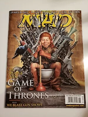 Mad Magazine RARE UNPUBLISHED Fold In #521 June 2013 • $4500